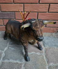 Vintage stier figur - vintage,