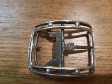 Gürtelschnalle antik Silber