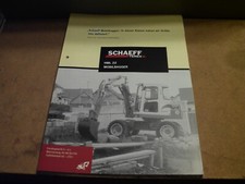 SCHAEFF / TEREX HML 22 MOBILBAGGER  6 SEITEN PROSPEKT/BROSCHÜRE