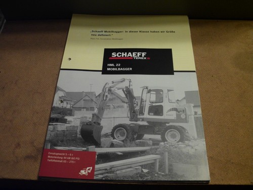 Schaeff terex hml 22 - terex,