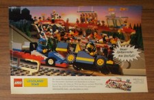 Seltene Werbung LEGO Legoland Town 6395 Formel 1 Start - Ziel Boxen Center 1989