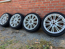 4x WHEELWORLD WH18 Race Silber Felge 9.0Jx20 5x112 ET37 inkl. Ganzjahresreifen