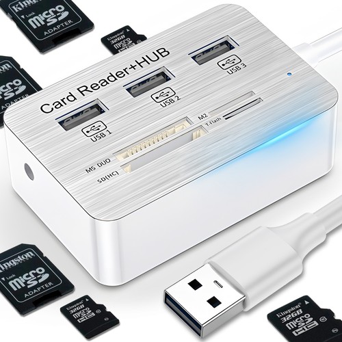 7in1 usb hub kartenleser - usb,