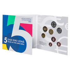 Lettland Euro-Kurssatz 2019 - 8 Münzen - in Blisterkarte - ST