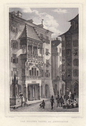Innsbruck goldenes dachl - innsbruck,