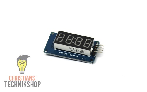 Tm1637 led timer display - timer, |