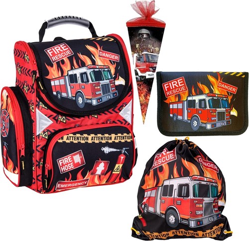 Set 4er feuerwehr - feuerwehr, firefighter