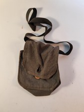 kleine Umhängetasche Beutel Tasche Wehrmacht Fernglas Wehrpass grün um 1940