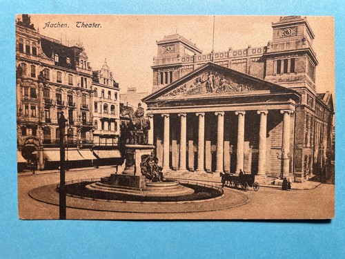 Alte von aachen theater - alte, ak