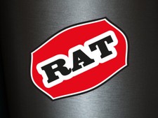 1 x Aufkleber Rat Sticker