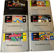 Super Nintendo SNES Spiele PAL-UKV Version - Super Bomberman, Goofy - Getestet
