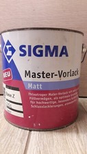 12€/L Sigma Master-Vorlack