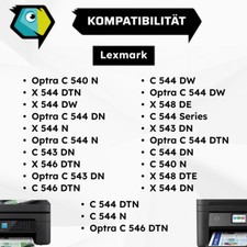 Toner kompatibel zu Lexmark
