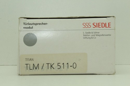 Siedle tlm 511 0 - siedle, 511-0