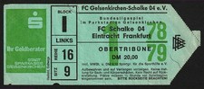 Ticket | 1978/79 | FC Schalke