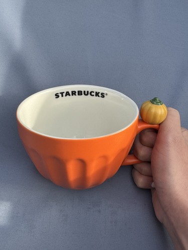 Starbucks tasse orange weiß - starbucks, orange/weiß