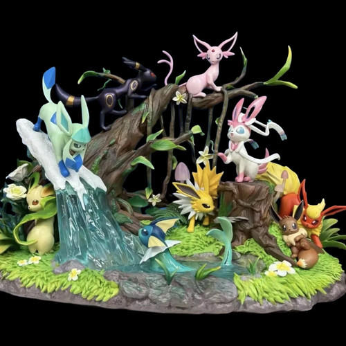 Pokemon figur familie - figur, evoli
