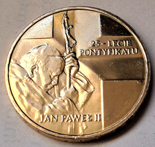 Polen 2 Zlote 2003,  Jan Pawel II, Messing, vz