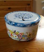 Blechdose Keksdose Sammler Motiv 4 Jahreszeiten Landhaus shabby chic