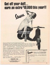 1966 Vespa Motor Scooter