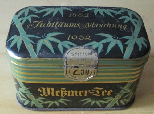 Meßmer tee blechdose - meßmer,