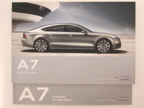 Audi prospekt broschüre - audi,