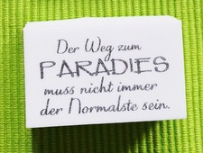 LA BLANCHE Stempel Paradies