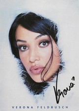 Verona Feldbusch signierte