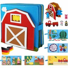 Quiet Book 3D Filz Busy Board