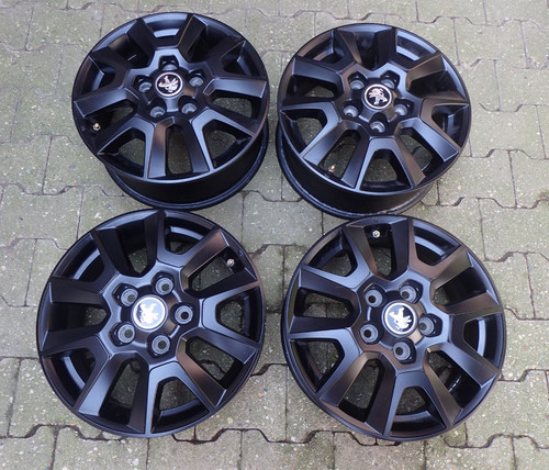 Alufelgen schwarz matt - 16, zoll