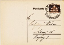 Ganzsache Deutsches Reich 1936