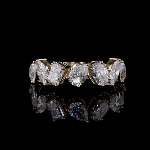 Damen diamant band multi - damen,