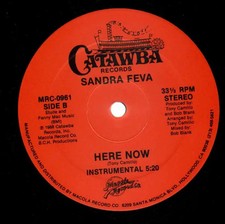 Sandra Feva Here Now Vinyl Single 12inch Catawba