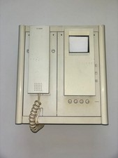 Siedle HT 611-01 Weiß mit System Monitor MO 611-0 Weiß mit Tisch-Zubehör