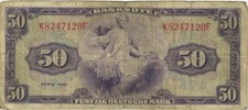 R.242 50 DM Deutsche Mark 1948 Europa (4) K/F