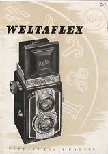 Prospekt DDR Kamera Weltaflex