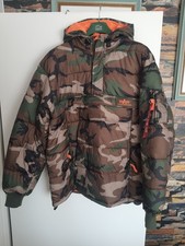 Alpha Industries Anorak Camouflage Jacke Gr. XXL