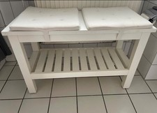 HEMNES Bank & Stuhlkissen & Teppich & Geschenk für Vase & Bild