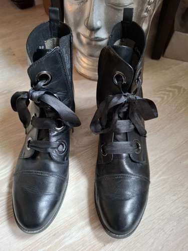 Damen leder schuhe - damen, 41