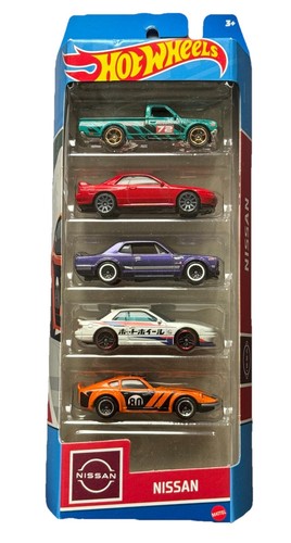 Hot wheels nissan pack japan - 5-pack,