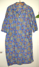 Kittelkleid Schürze Werkkleid Damen-Berufsmantel Enkalon Made in UK Gr. 46