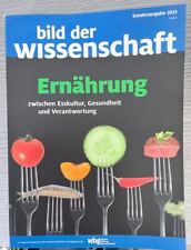 Zeitschrift Bild der Wissenschaft Sonderheft Sonderausgabe 2021 ERNÄHRUNG