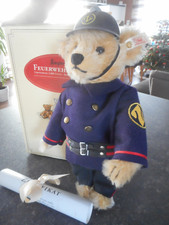 Steiff Bär Feuerwehr Teddy Ziegler Giengen Sonderedition von 2006 Art. 67469
