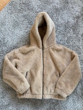 Kunstfell Jacke mit Kapuze von