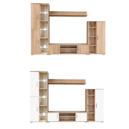 Wohnwand fernsehschrank - wohnwand,