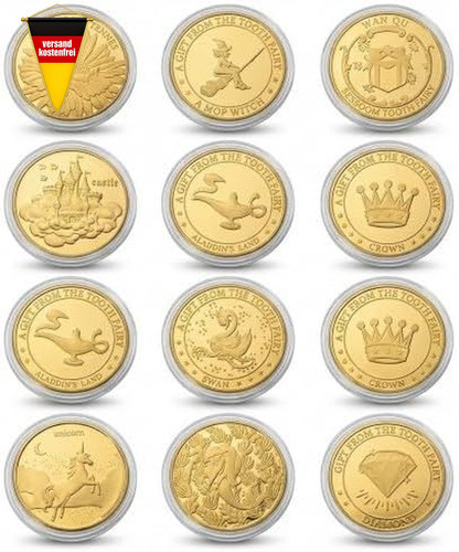 Zahnfee münzen set stück - set, 10
