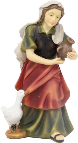 Krippenfiguren magd cm - magd,
