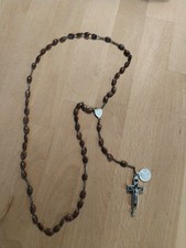 Rosenkranz, Hochwertig, Antik, Christlich, Anhänger, Kreuz zum öffnen 