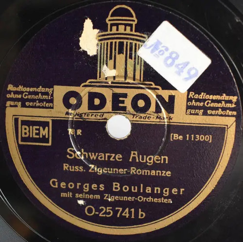 Schellack georges boulanger - schellack,