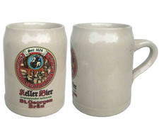 Original Werbe-Bierkrug 0,4 Liter "KELLER BIER ST.GEORGEN BRÄU BRAUEREI" Werbung